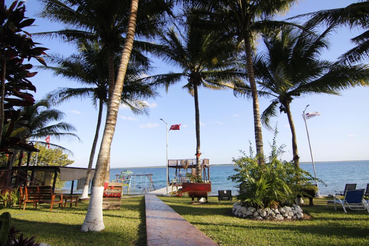 Coras Place Bacalar Lagoon Front 外观 照片