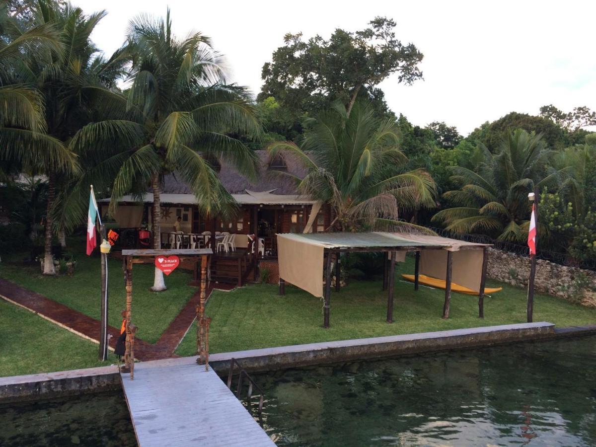 Coras Place Bacalar Lagoon Front 外观 照片