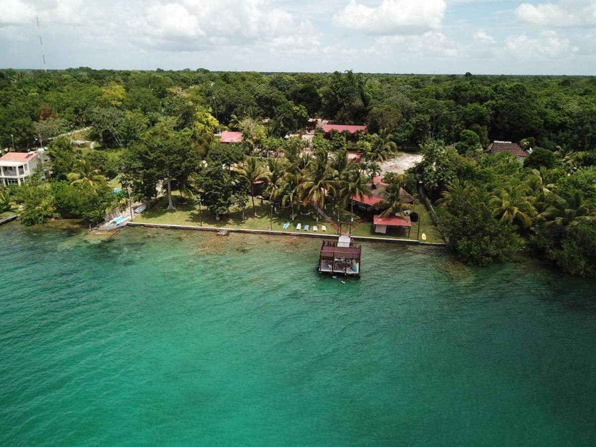 Coras Place Bacalar Lagoon Front 外观 照片