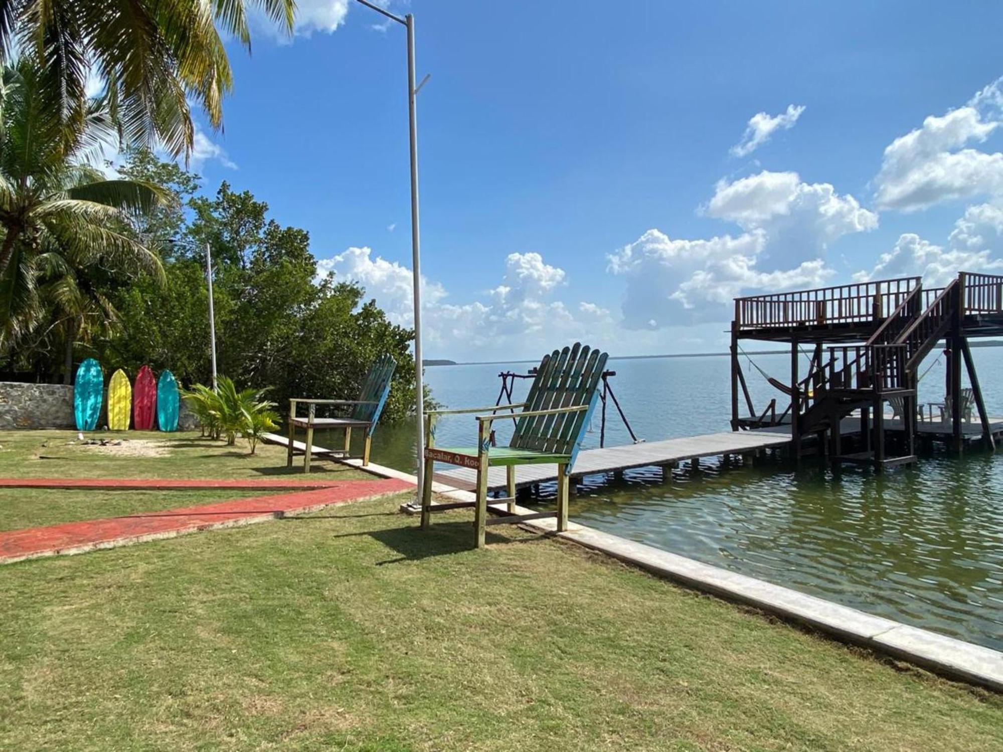 Coras Place Bacalar Lagoon Front 外观 照片