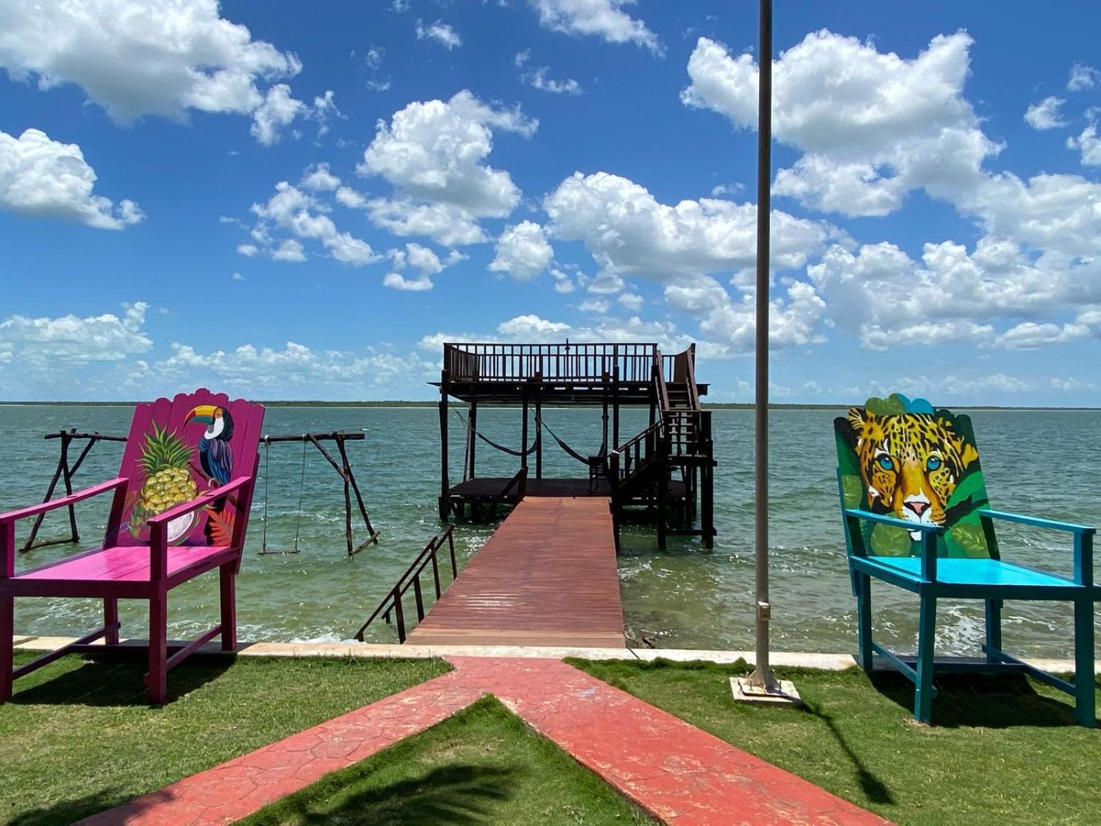 Coras Place Bacalar Lagoon Front 外观 照片